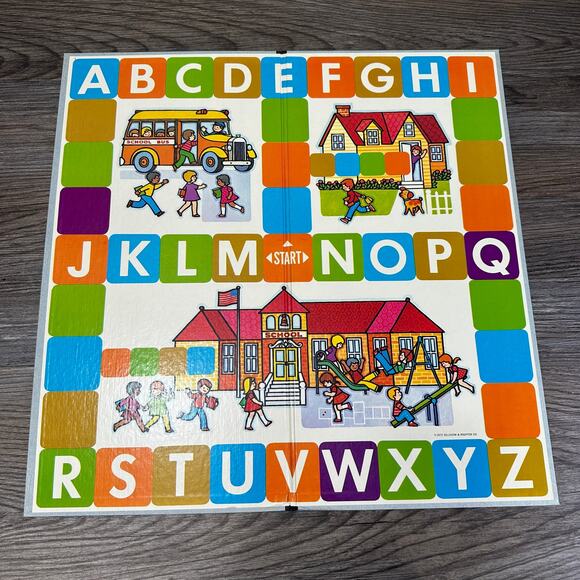VTG 1972 Scrabble Alphabet Game by Selchow & Righter Co. Family Night Board Game - Picture 6 of 6